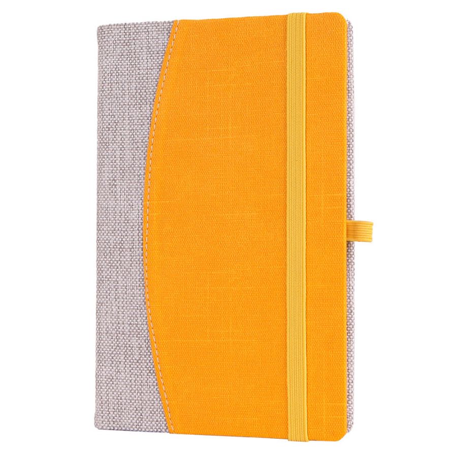 300706 CİNNAH SARI TARİHSİZ DEFTER (13X21 CM)