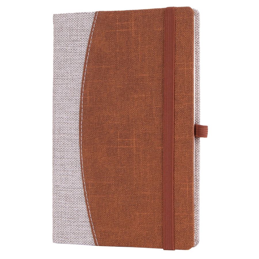 300709 CİNNAH KAHVE TARİHSİZ DEFTER (13X21 CM)