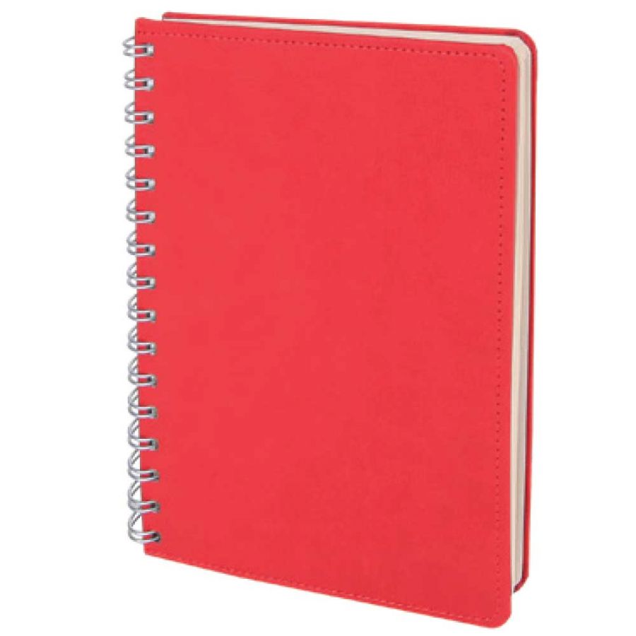 300804 BATIKENT KIRMIZI TARİHSİZ DEFTER (15X21 CM)