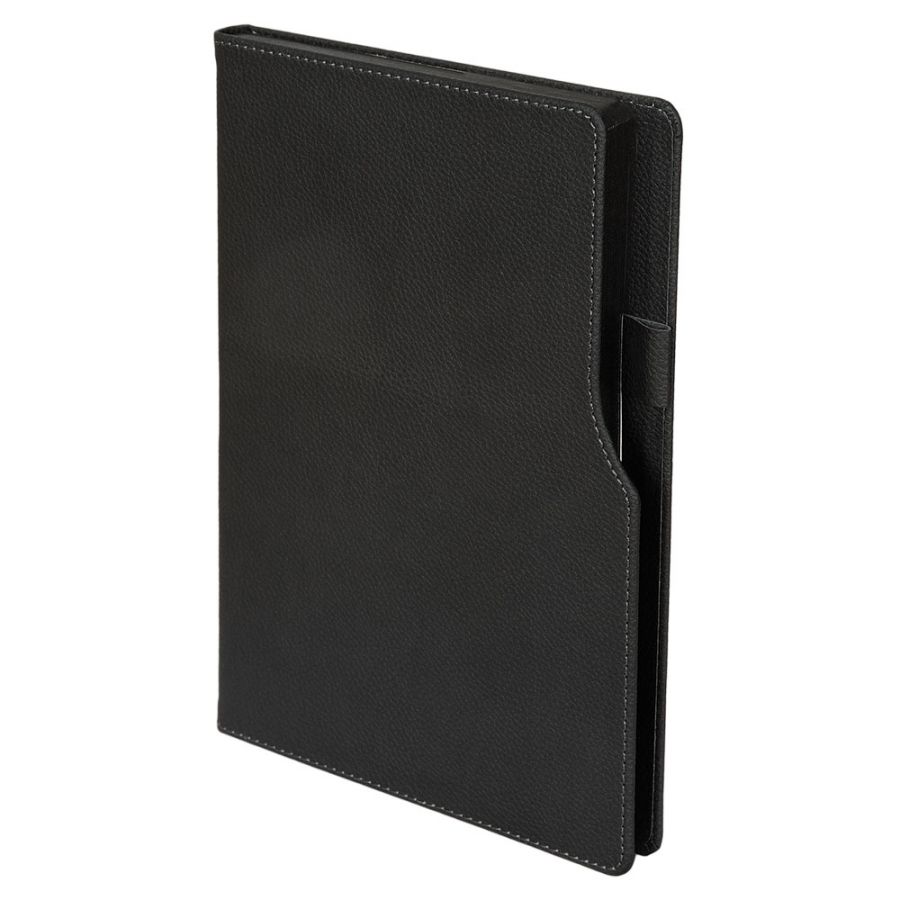 303001 BAHÇELİEVLER SİYAH TARİHSİZ DEFTER (14,5X21 CM)