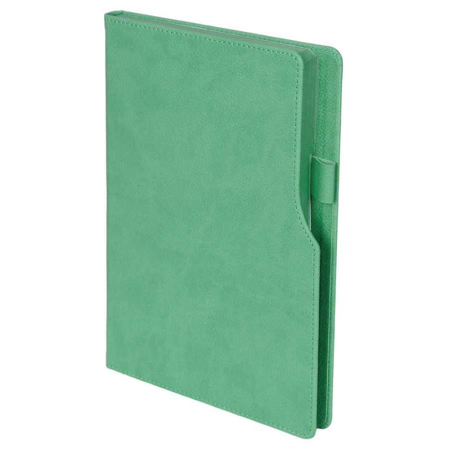 303010 BAHÇELİEVLER YEŞİL TARİHSİZ DEFTER (14,5X21 CM)