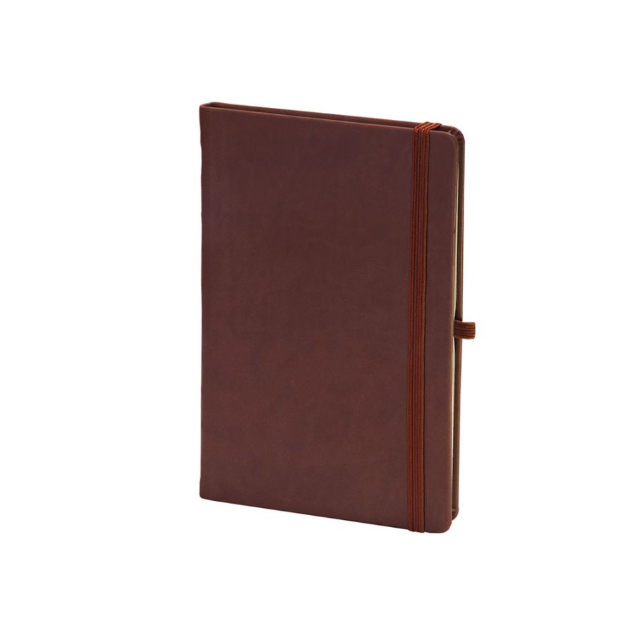 303709 İNCEK KAHVERENGİ TARİHSİZ DEFTER (9X14 CM)