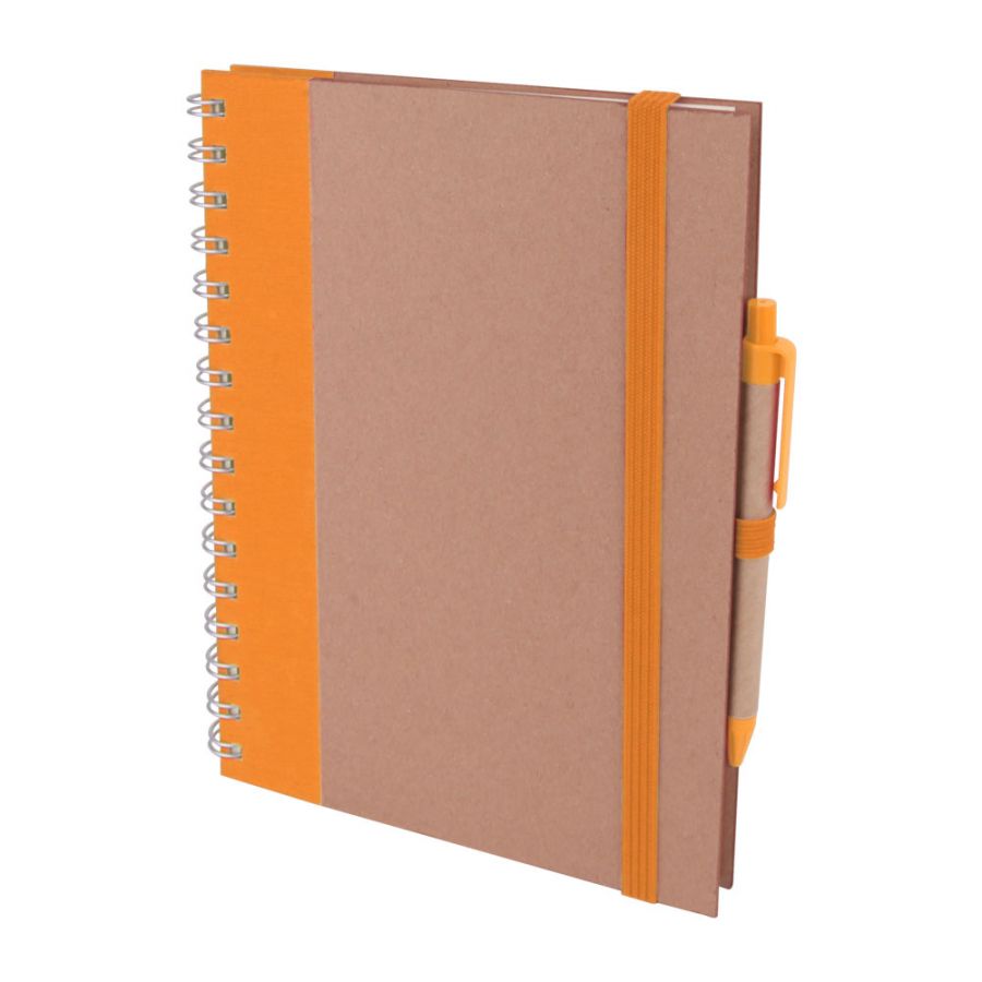 306316 PURSAKLAR TURUNCU TARİHSİZ DEFTER (15X21 CM)