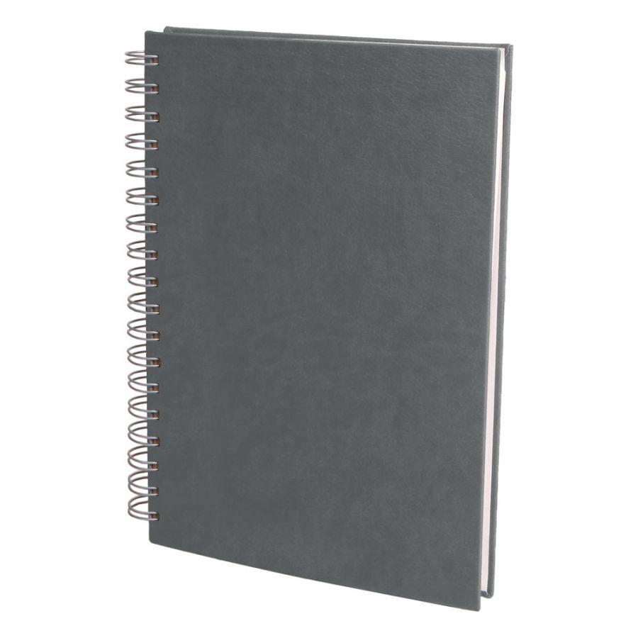 306822 ALTINDAĞ GRİ KARELİ TARİHSİZ DEFTER (17X24 CM)