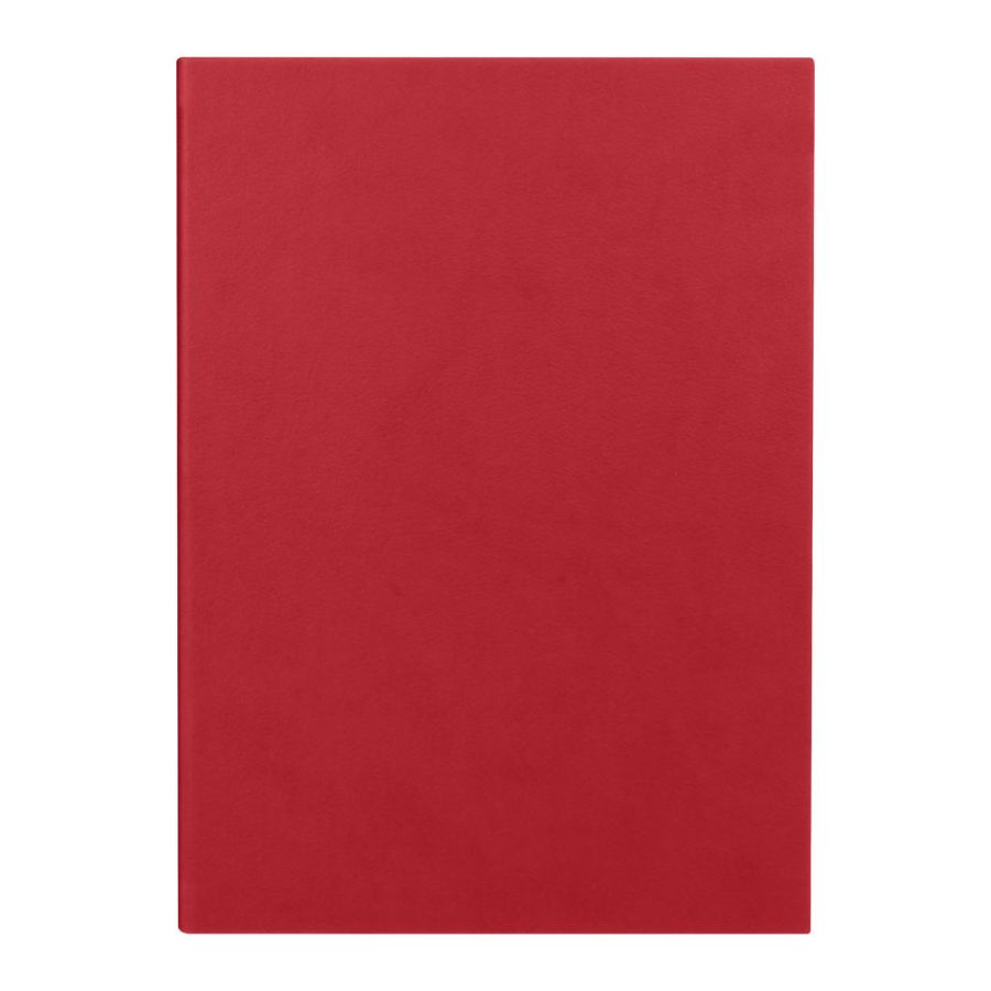 307604 GİMAT KIRMIZI KARELİ TARİHSİZ DEFTER (19X25 CM)