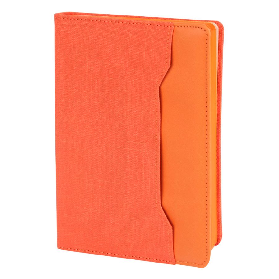 308116 KORU TURUNCU TARİHSİZ DEFTER (15X21 CM)