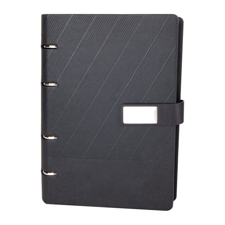 309201 BİRLİK SİYAH ORGANİZER AJANDA (17,5x22,5CM)