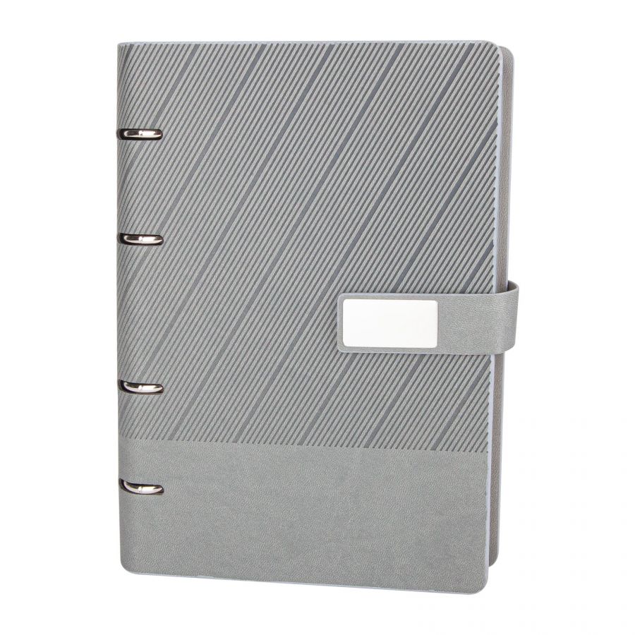 309222 BİRLİK GRİ ORGANİZER AJANDA (17,5x22,5CM)