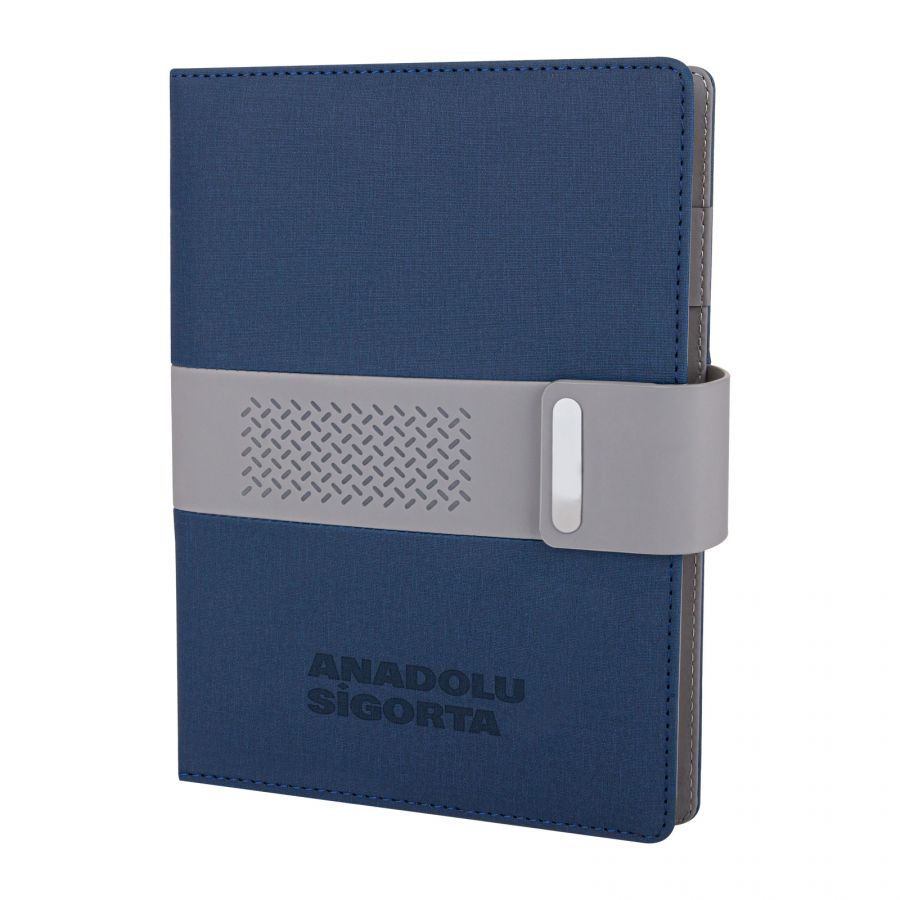 309305 KALABA LACİVERT ORGANİZER AJANDA (18x21,5CM)