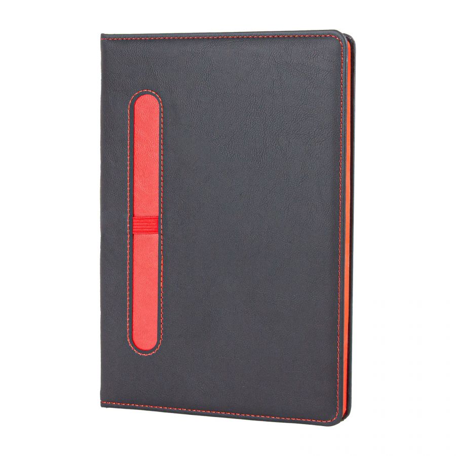 310404 EYMİR KIRMIZI TARİHSİZ DEFTER (15x21 CM)