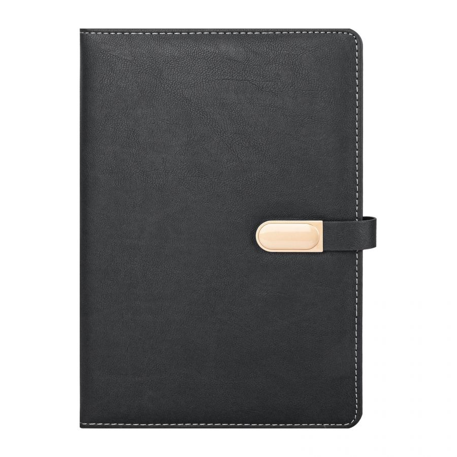 310501 BEYTEPE SİYAH TARİHSİZ DEFTER (15X21CM)