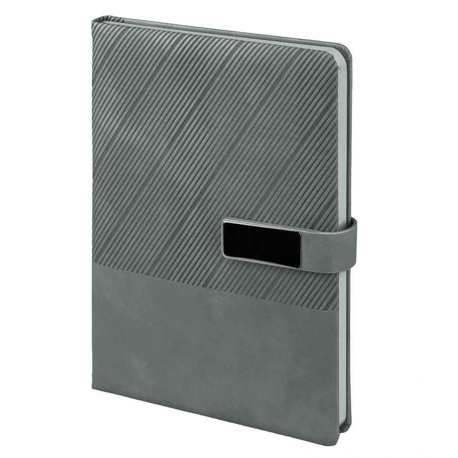 312422 KAVAKLIDERE GRİ TARİHSİZ DEFTER (15X21 CM)