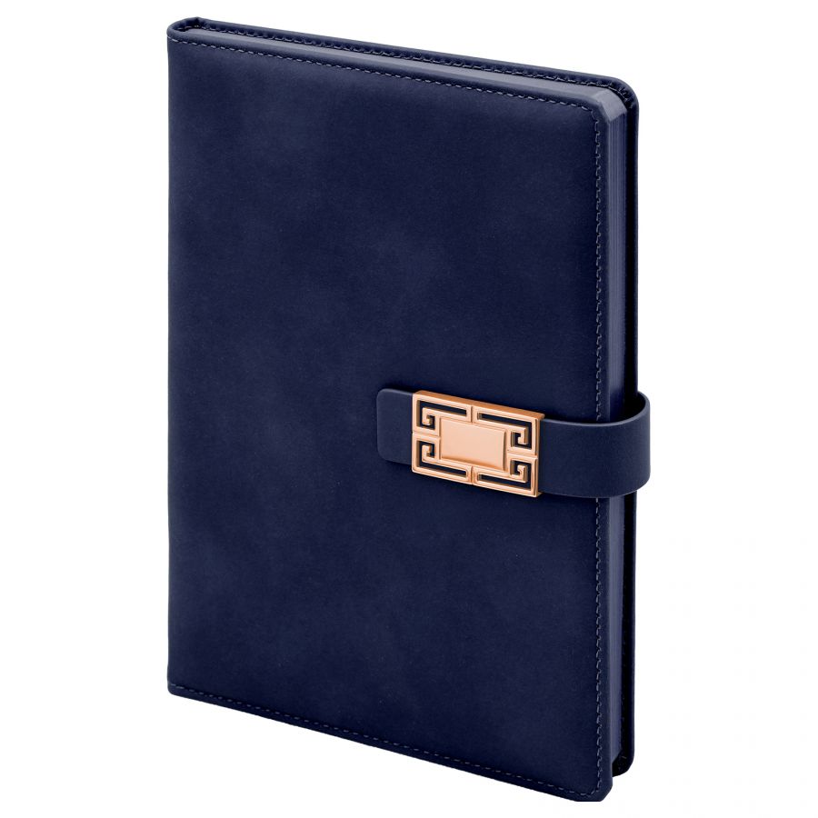 312505 ÖVEÇLER LACİVERT TARİHSİZ DEFTER (15X21 CM)