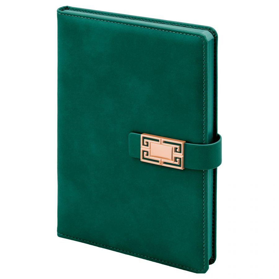 312510 ÖVEÇLER YEŞİL TARİHSİZ DEFTER (15X21 CM)