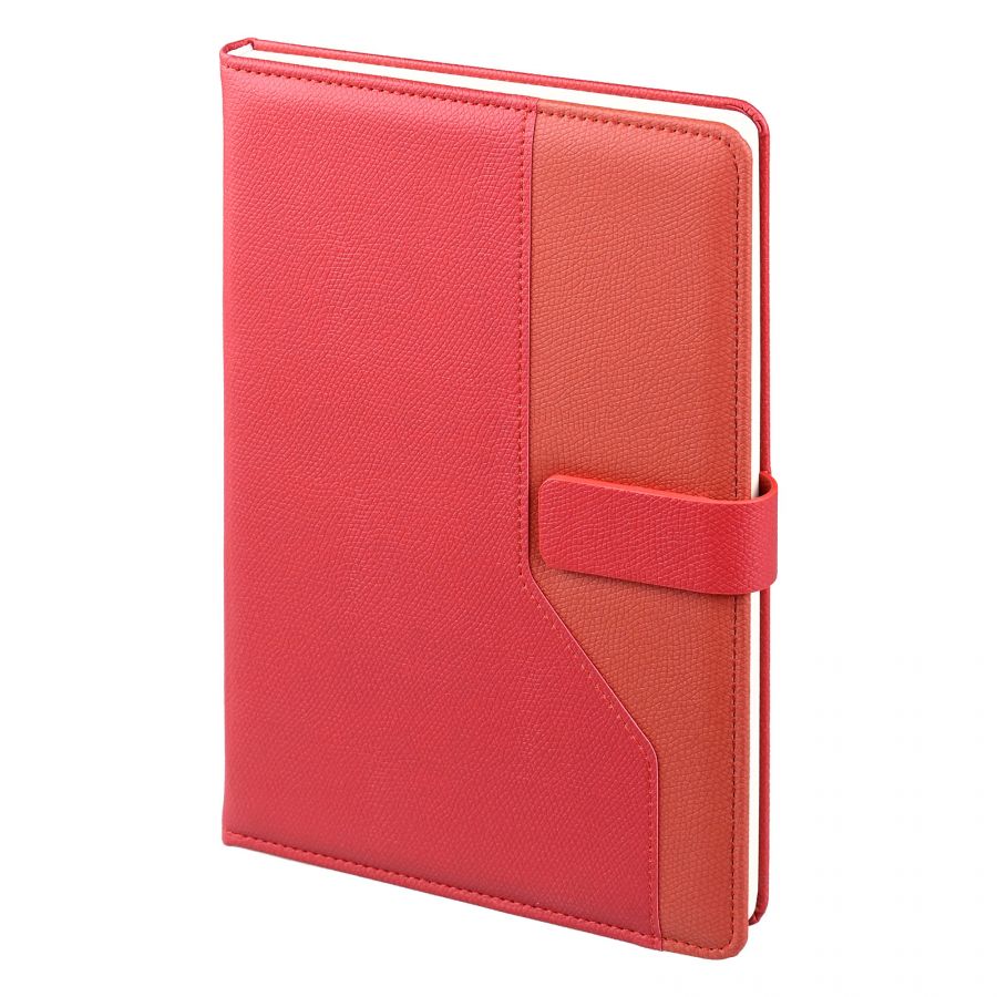 312604 BEŞTEPE KIRMIZI TARİHSİZ DEFTER (15X21 CM)