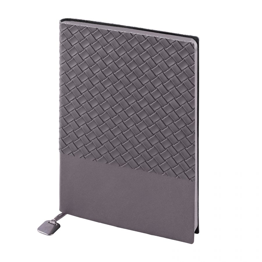 312722 AKAY GRİ TARİHSİZ DEFTER (15X21 CM)