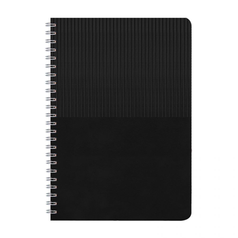 313101 AKTAŞ SİYAH TARİHSİZ DEFTER (11X17 CM)