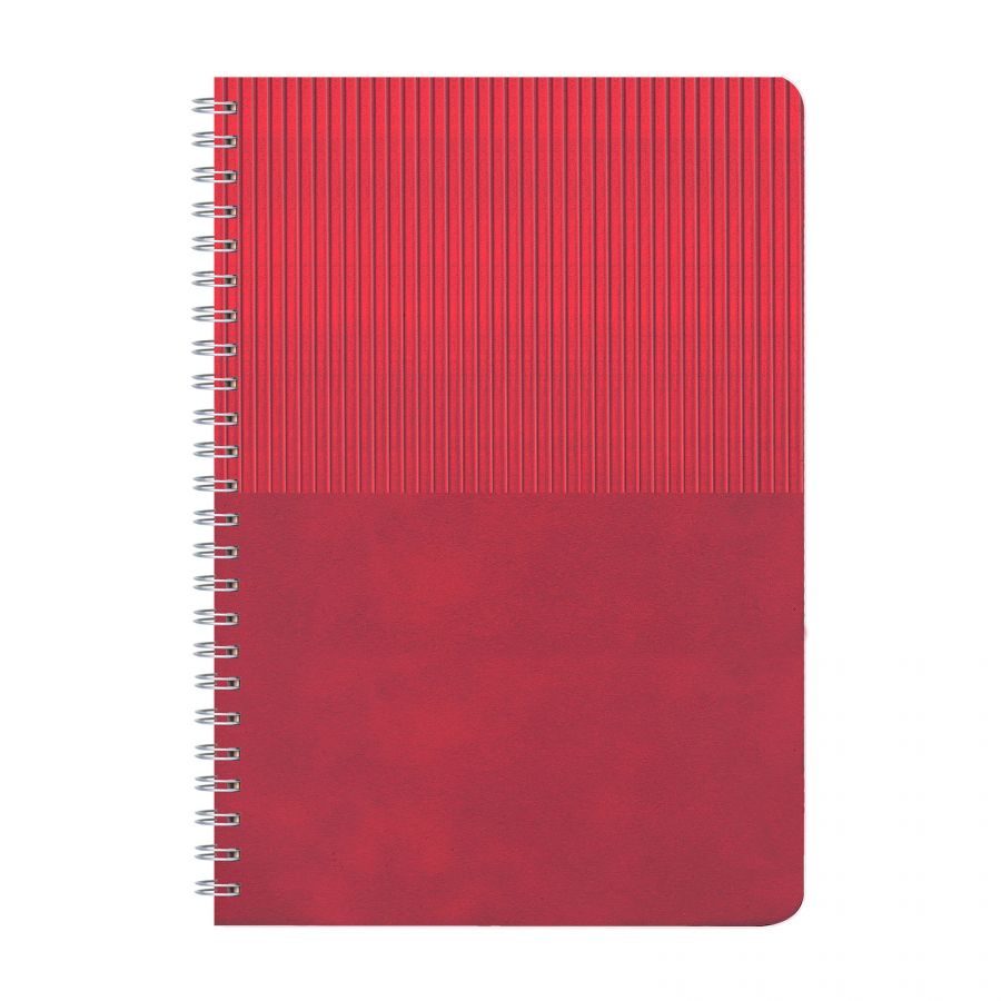 313104 AKTAŞ KIRMIZI TARİHSİZ DEFTER (11X17 CM)