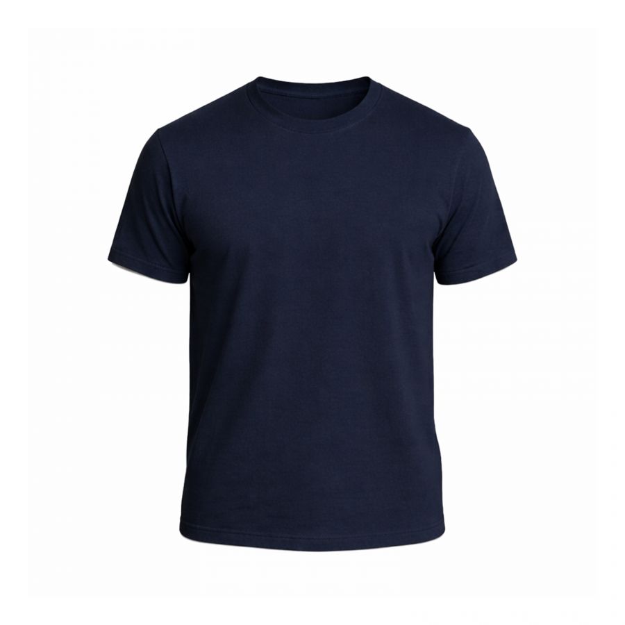 490205-XXL NERGİS LACİVERT SIFIR YAKA TİŞÖRT XXL