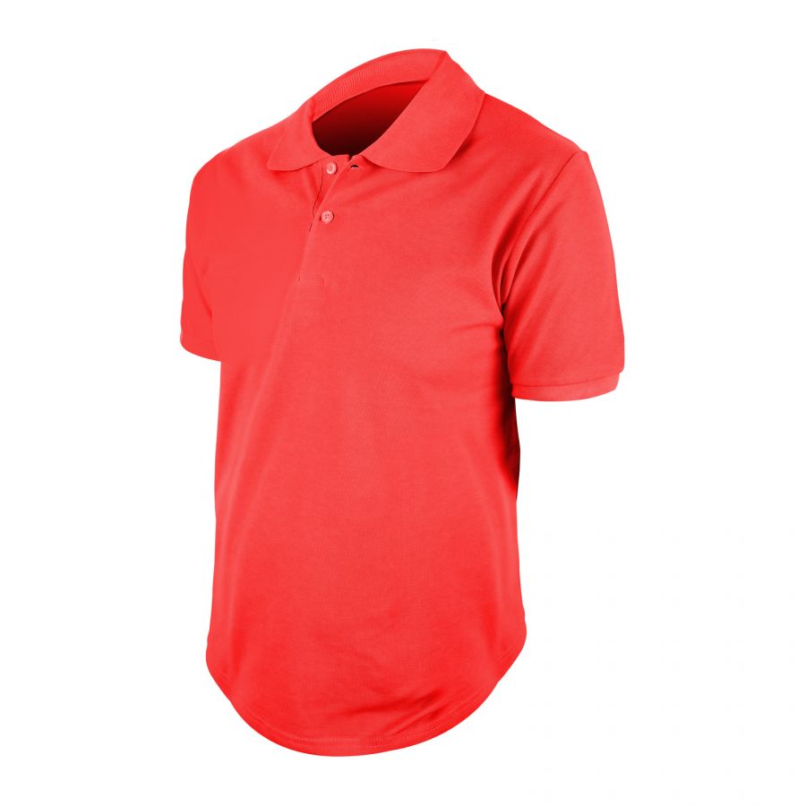498504-XXL BEGONYA KIRMIZI XXL POLO YAKA TİŞÖRT