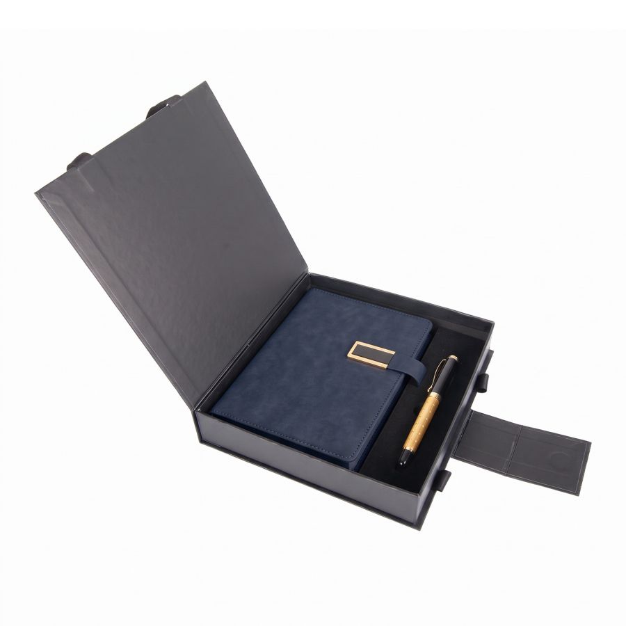 911305 KEMERALTI LACİVERT HEDİYELİK SET