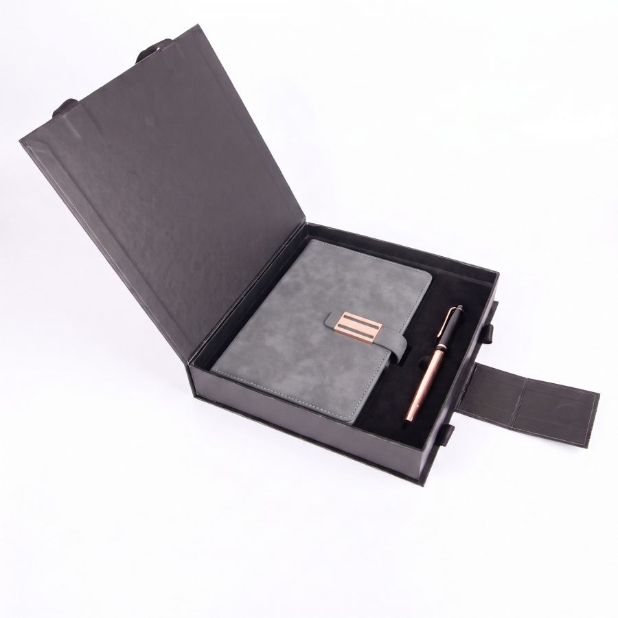 911422 KONAK GRİ HEDİYELİK SET