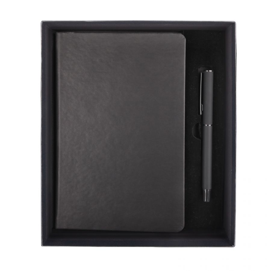 914301 TURNA SİYAH HEDİYELİK SET