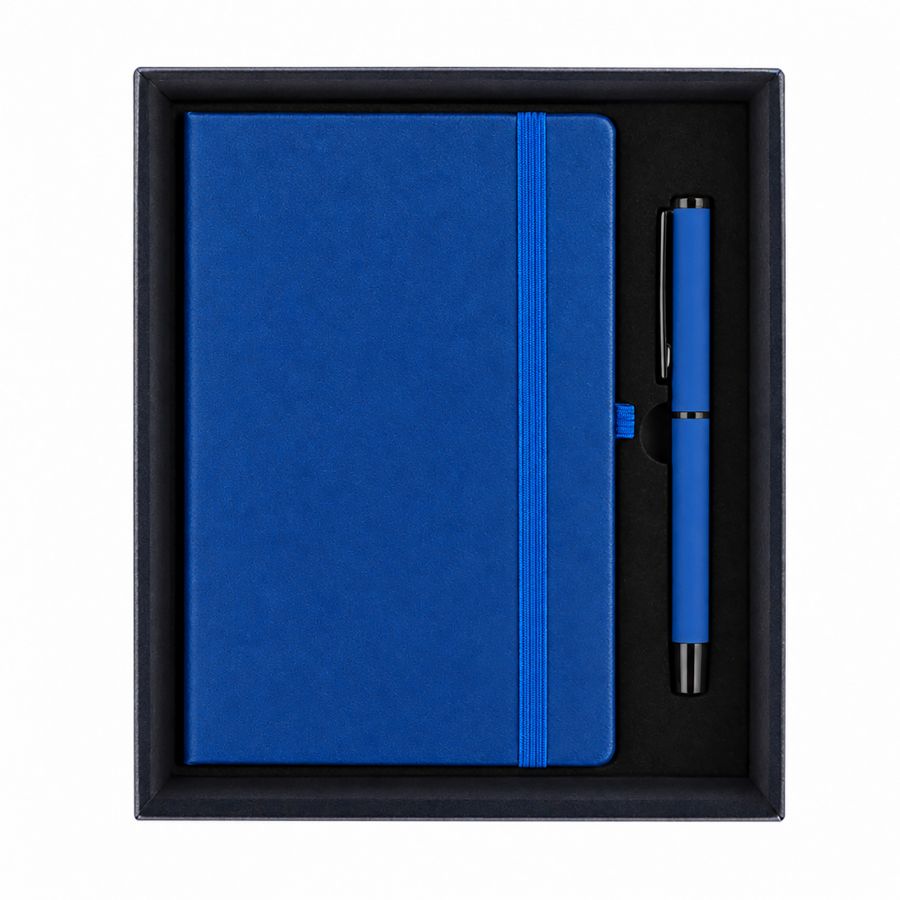 914305 TURNA LACİVERT HEDİYELİK SET