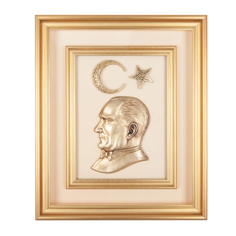 922829 ÖNCÜ BEJ ATATÜRK KABARTMALI TABLO