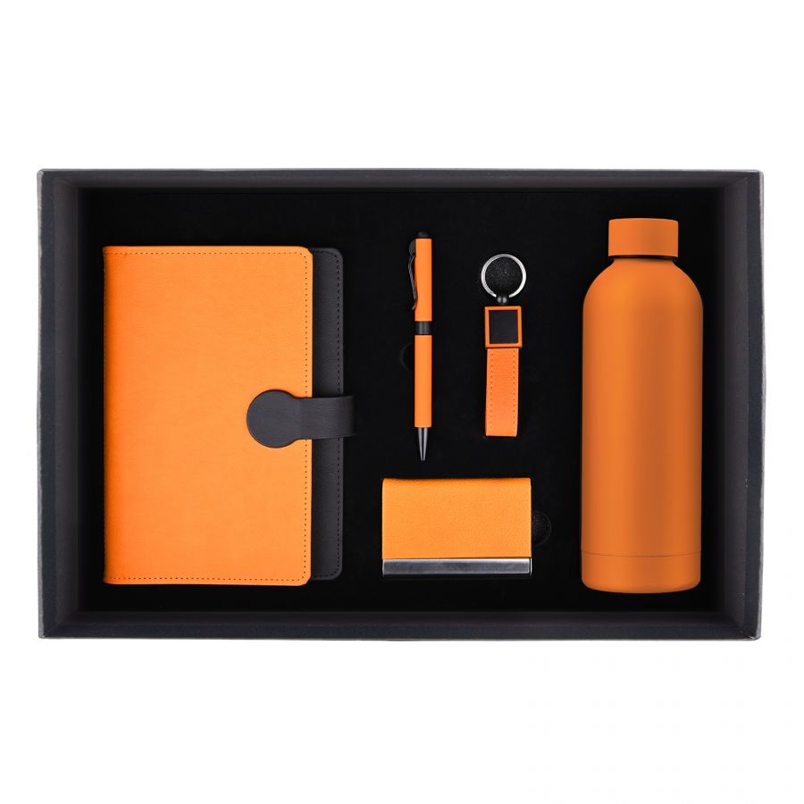 942616 ESİNTİ TURUNCU HEDİYELİK SET